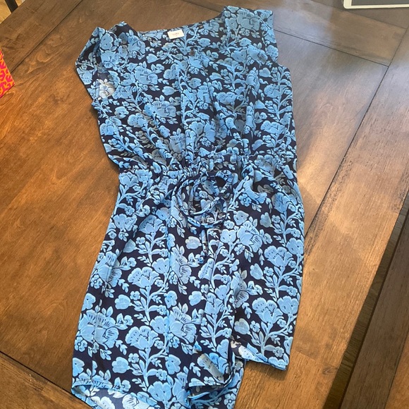 CAbi Cap Sleeve Floral Dress- Small - Picture 1 of 5